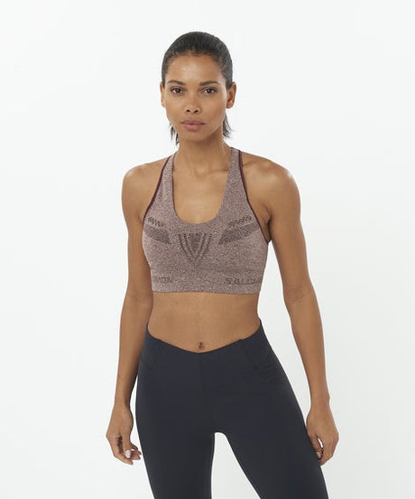 Salomon - Salomon Women's Elevate Move On Bra - Cam2 