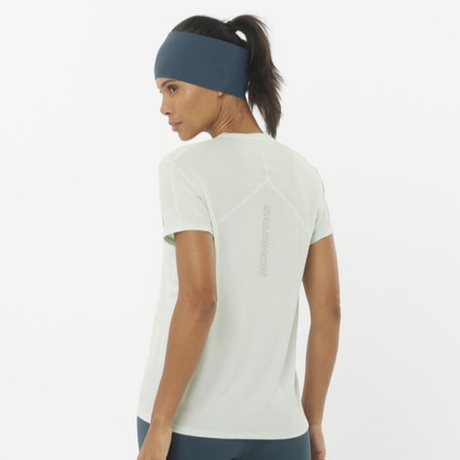 Salomon - Salomon Women's Sense Aero SS Tee GFX (LC2337600) - Cam2 