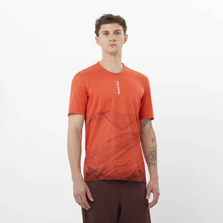 Salomon - Salomon Men's S/Lab Ultra Tee AOP (LC2449700) - Cam2 