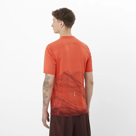 Salomon - Salomon Men's S/Lab Ultra Tee AOP (LC2449700) - Cam2 