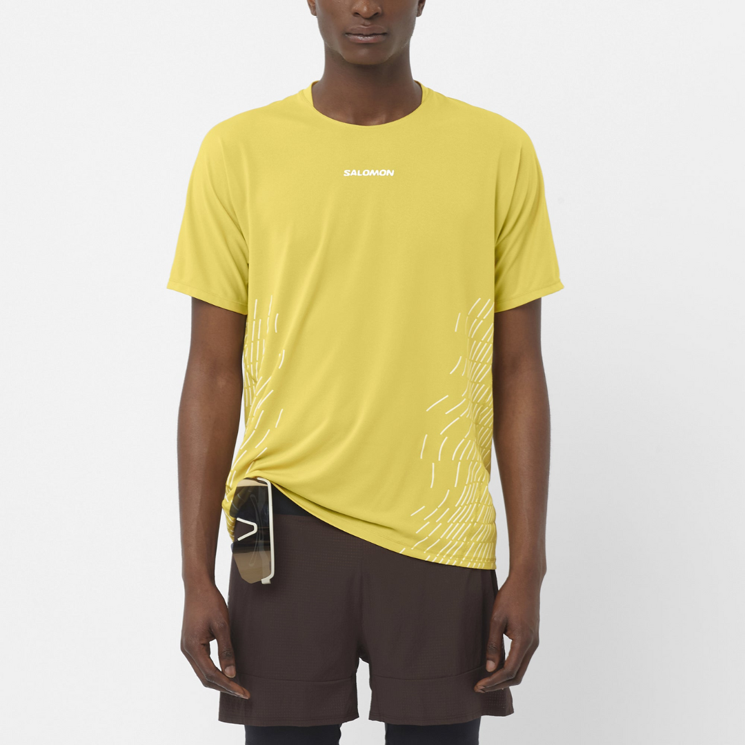 Salomon - Salomon Men's Sense Aero SS Tee GFX (LC2700200) - Cam2 