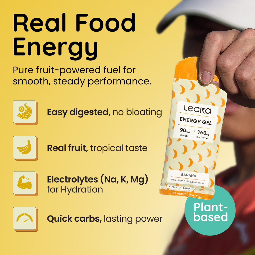 Lecka Natural Vegan Energy Gel