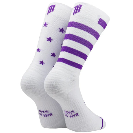 Sporcks Legend Purple Running Socks - Cam2