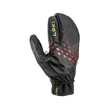 Leki Unisex's Ultra Trail Storm Shark (Black Red Neon Yellow)