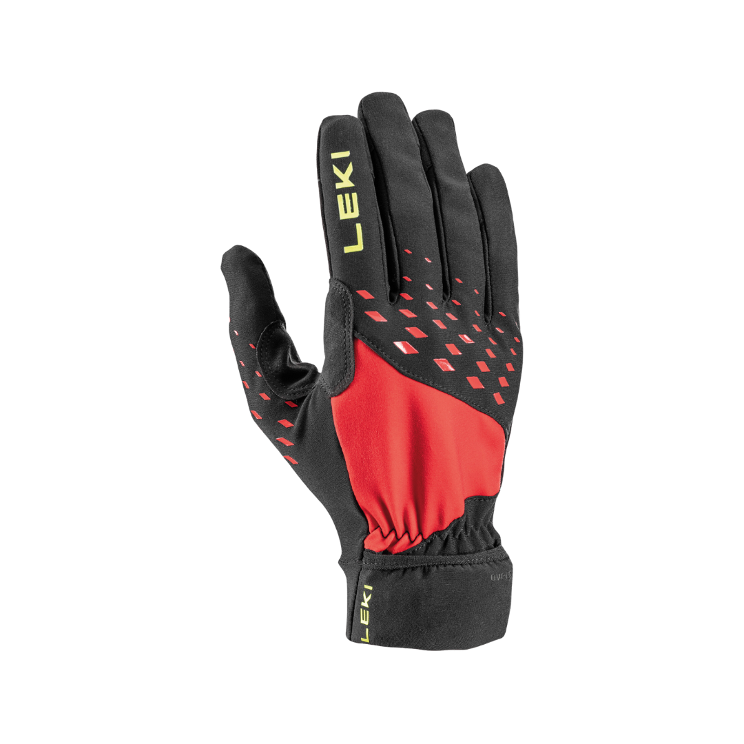 Leki Unisex's Ultra Trail Storm (Black/ Red/ Neon/ Yellow)