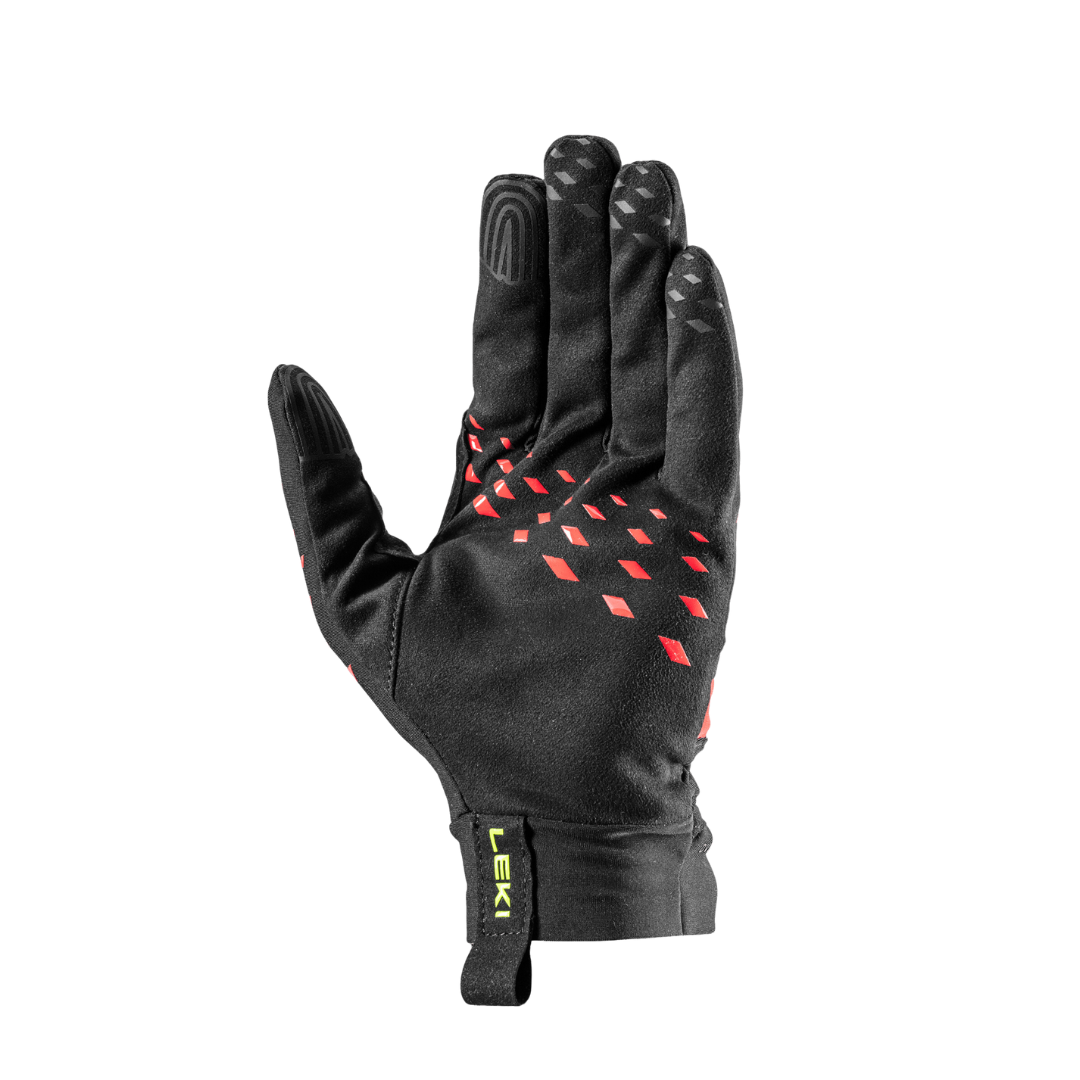 Leki Unisex's Ultra Trail Storm (Black/ Red/ Neon/ Yellow)