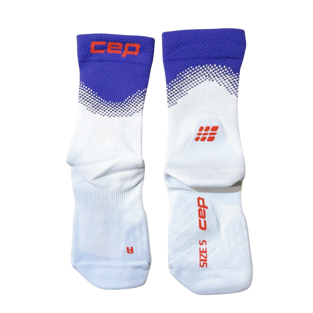CEP Women's Run Compression Edt Split Socks Mid Cut