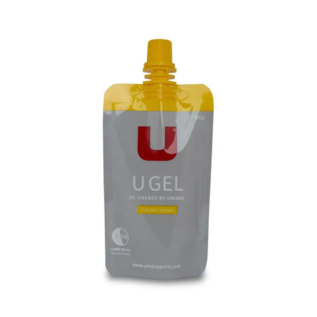 Umara Sport Liquid Energy Gel 30g (Lemon) - Cam2