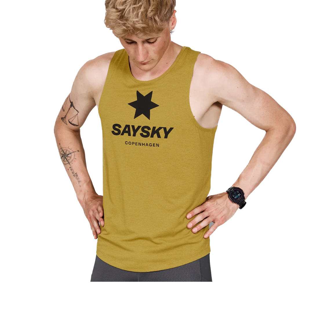 SAYSKY Men's Logo Combat Singlet (4006)