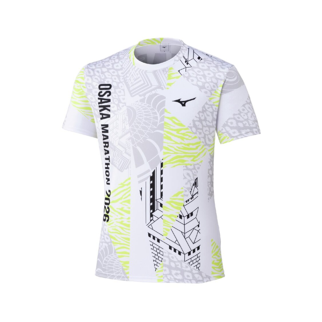 Mizuno - Mizuno Unisex's Osaka Marathon Expo Tee - Cam2 