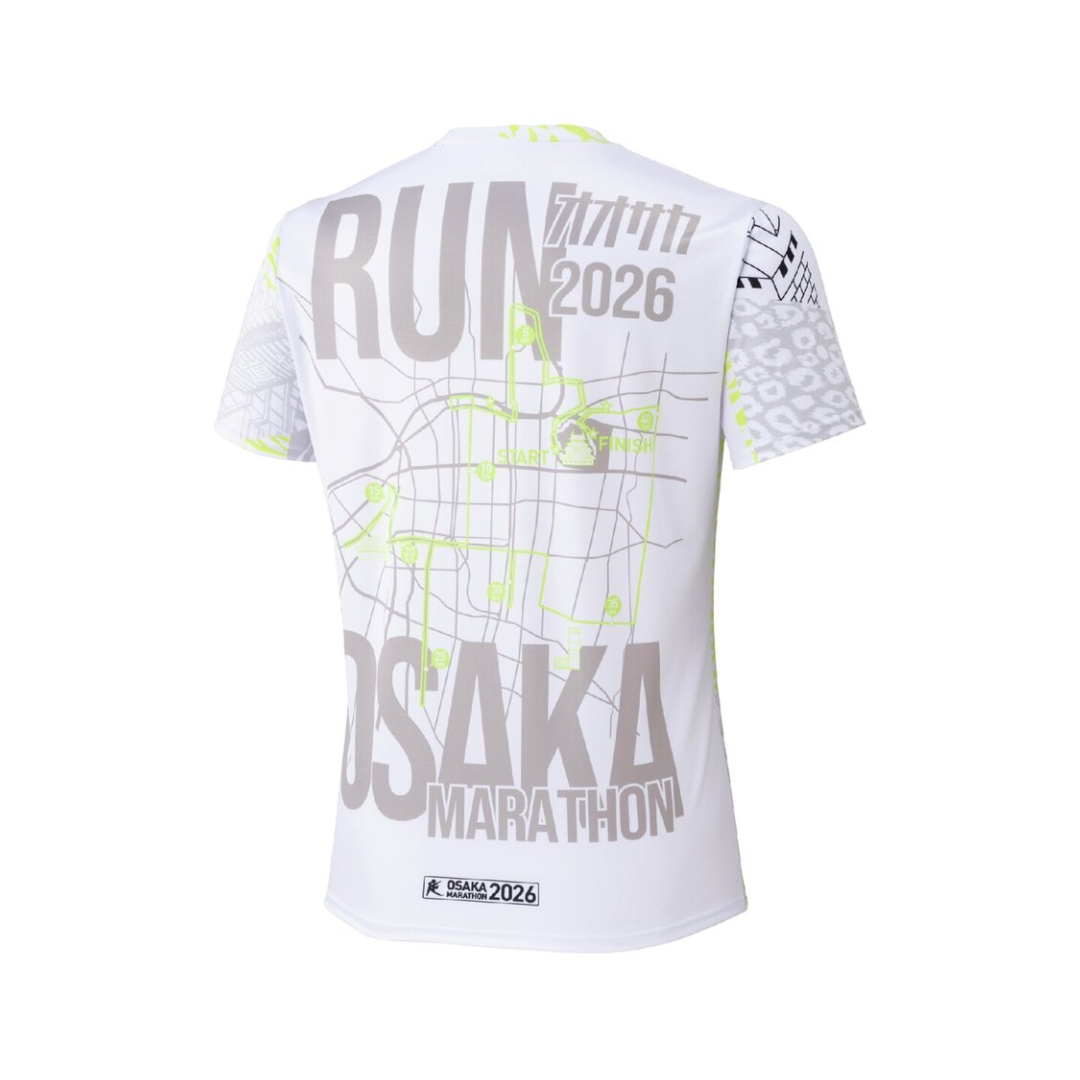Mizuno - Mizuno Unisex's Osaka Marathon Expo Tee - Cam2 