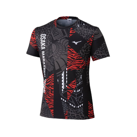 Mizuno - Mizuno Unisex's Osaka Marathon Expo Tee - Cam2 