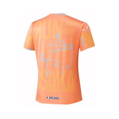Mizuno - Mizuno Unisex's Osaka Marathon Expo Tee - Cam2 