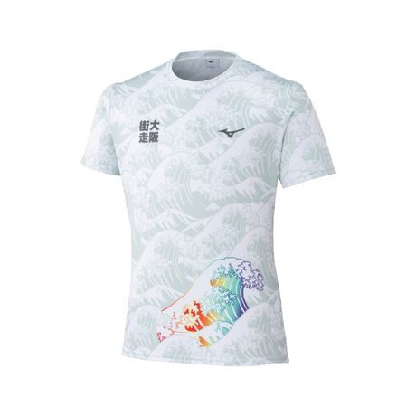 Mizuno - Mizuno Unisex's Osaka Marathon Expo Tee - Cam2 