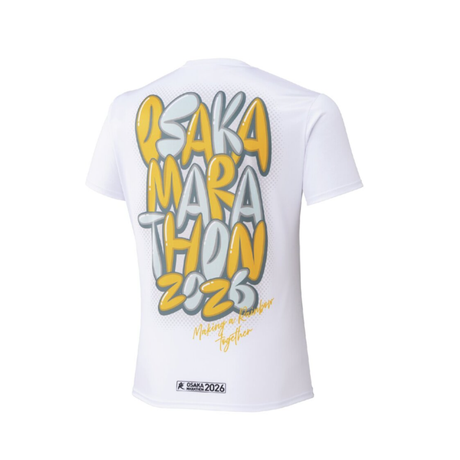 Mizuno - Mizuno Unisex's Osaka Marathon Expo Tee - Cam2 