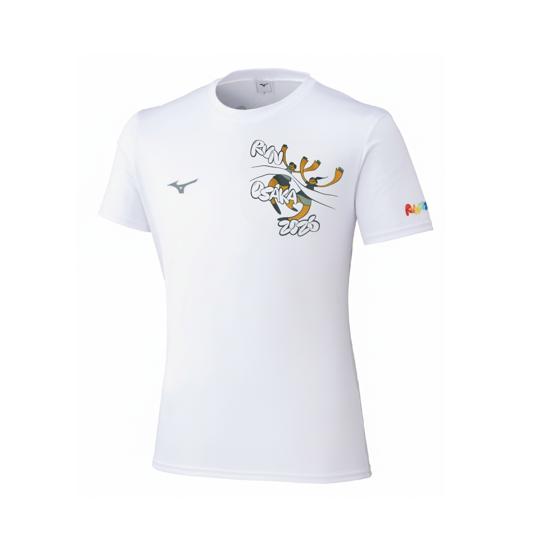Mizuno - Mizuno Unisex's Osaka Marathon Expo Tee - Cam2 