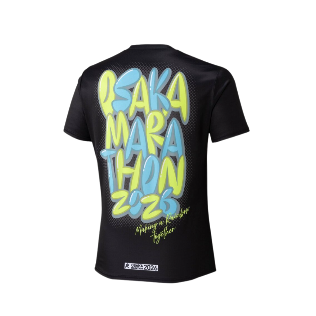 Mizuno - Mizuno Unisex's Osaka Marathon Expo Tee - Cam2 