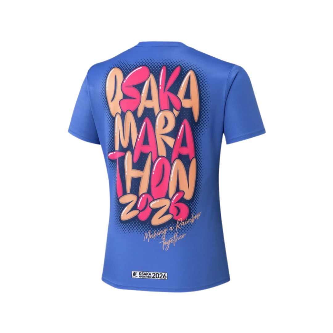 Mizuno - Mizuno Unisex's Osaka Marathon Expo Tee - Cam2 