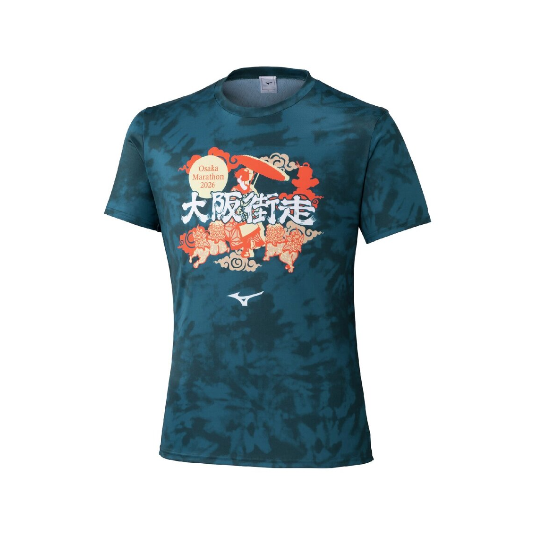 Mizuno Unisex's Osaka Marathon Expo Tee