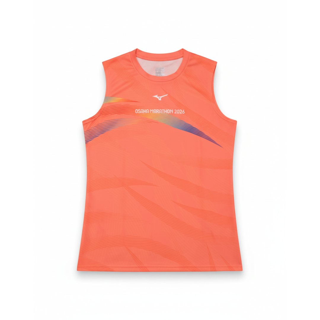 Mizuno - Mizuno Unisex's Osaka Marathon Expo Tank Top - Cam2 