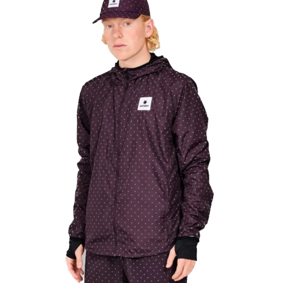 SAYSKY Men's Reflective Polka Blaze Jacket