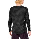 SAYSKY Men's Reflective Polka Pace Long Sleeve