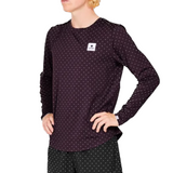 SAYSKY Men's Reflective Polka Pace Long Sleeve