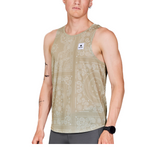 SAYSKY Men's Paisley Combat Singlet (1021)