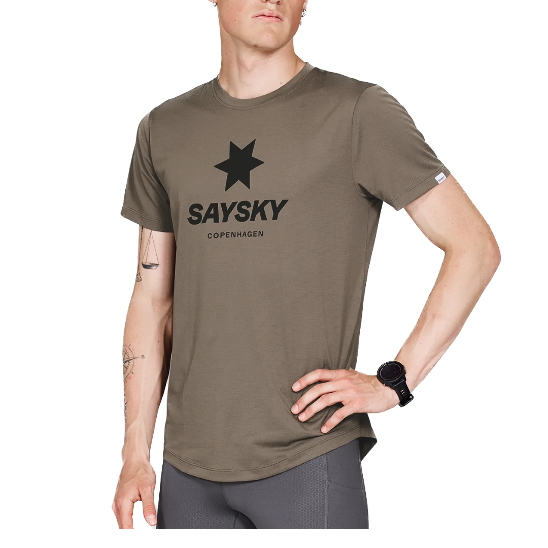 SAYSKY Men's Logo Combat T-shirt