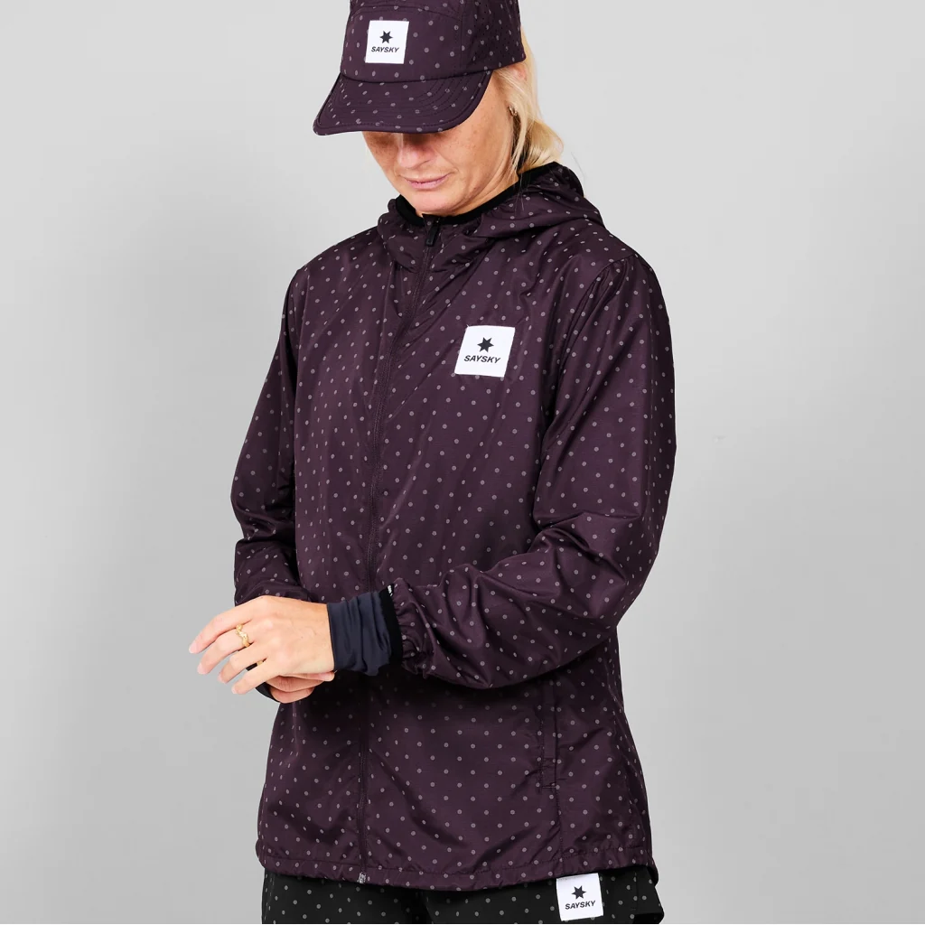 SAYSKY Women's Reflective Polka Blaze Jacket