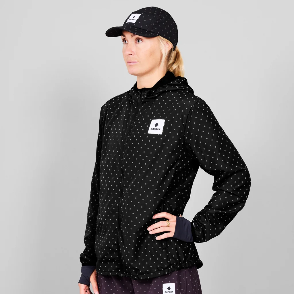 SAYSKY Women's Reflective Polka Blaze Jacket