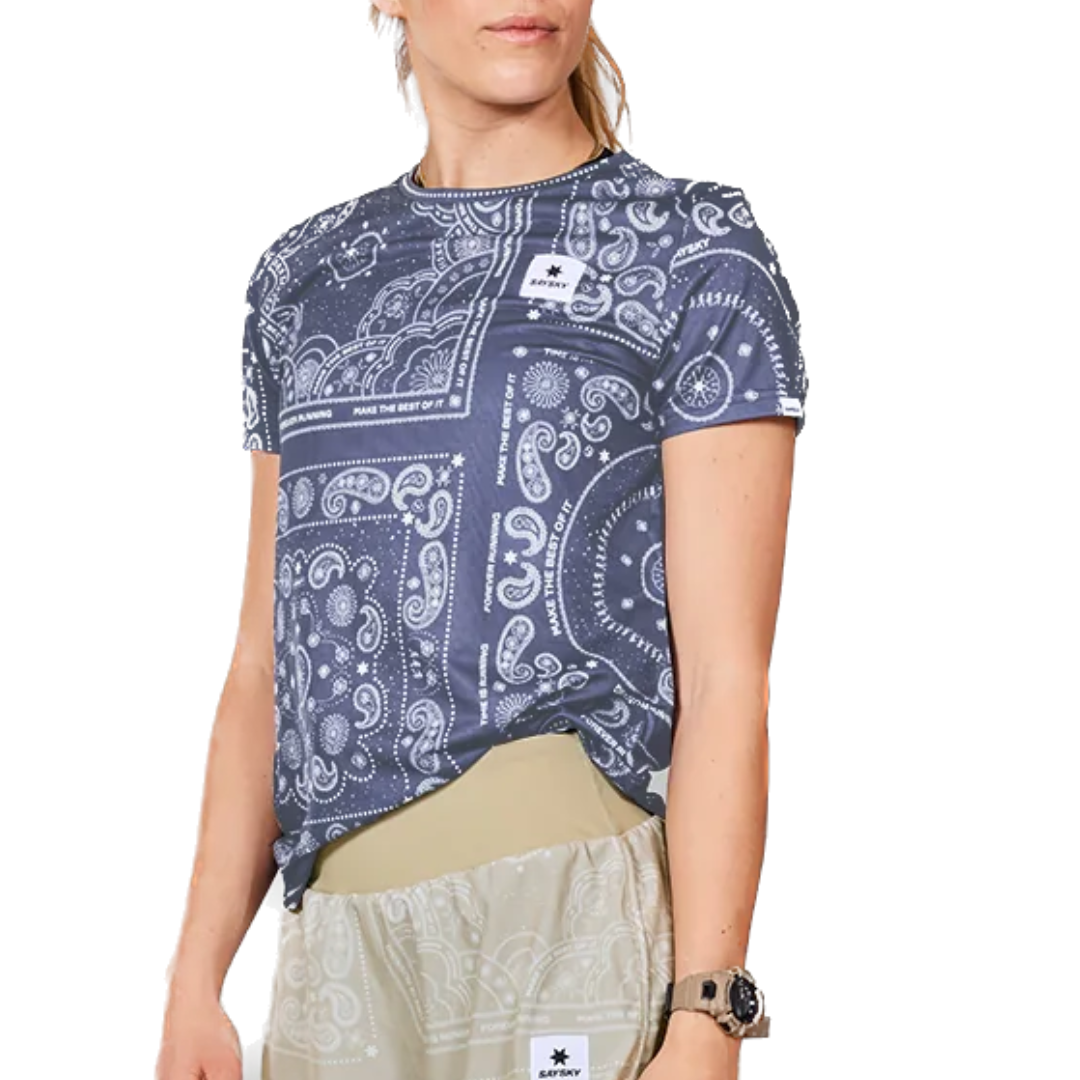 SAYSKY Women's Paisley Combat T-shirt (1020)