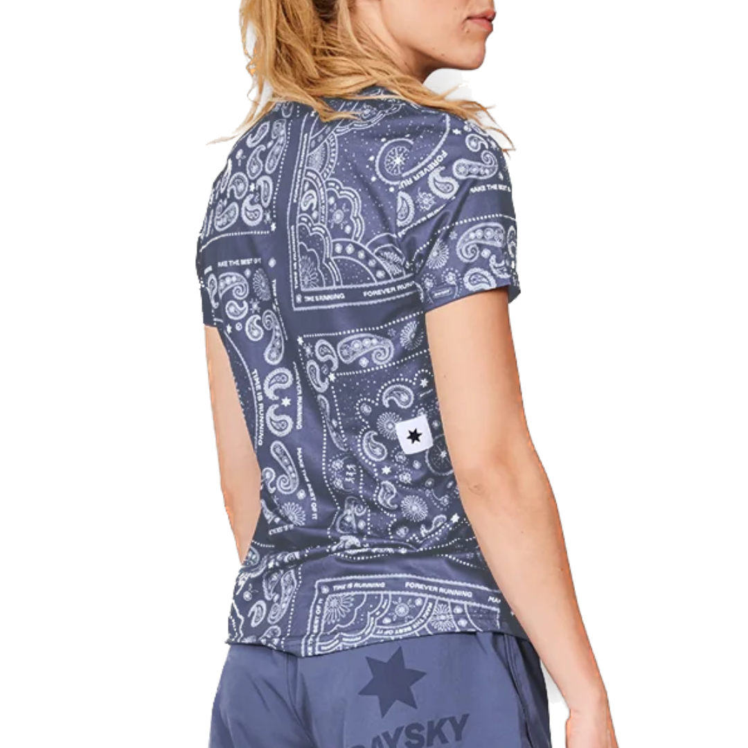 SAYSKY Women's Paisley Combat T-shirt (1020)