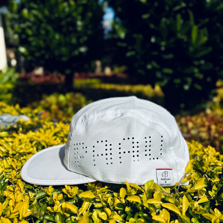 Matsui x Paau - Matsui x Paau Unisex's Quick-dry "Run with Me" Running Cap - Cam2 