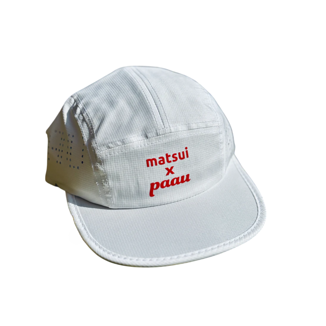 Matsui x Paau Unisex's Quick-dry "Run with Me" Running Cap