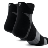 Versus Midnight Black Running Ankle Socks