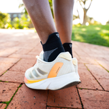 Versus Midnight Black Running Ankle Socks