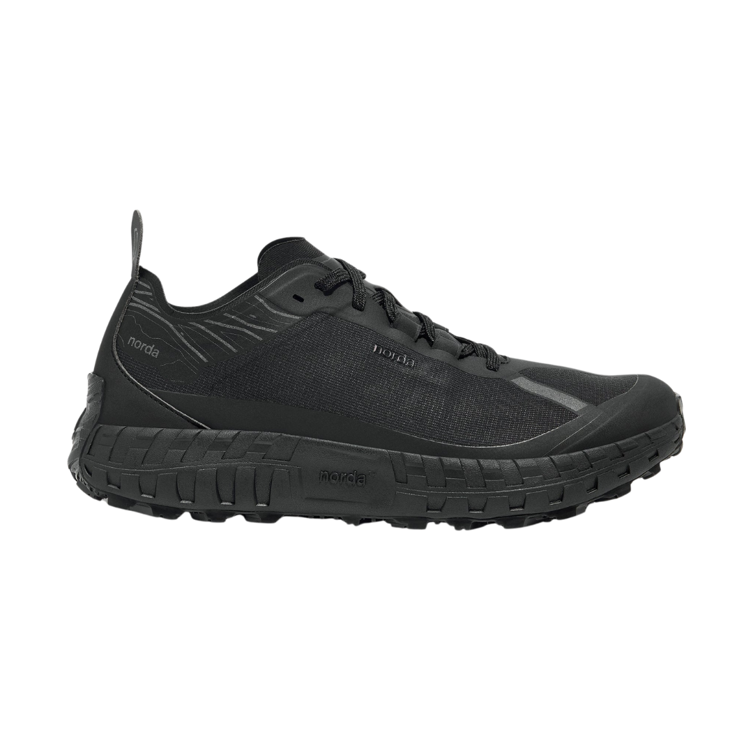 Norda Men's 001A Trail Running Shoes (Stealth Black)