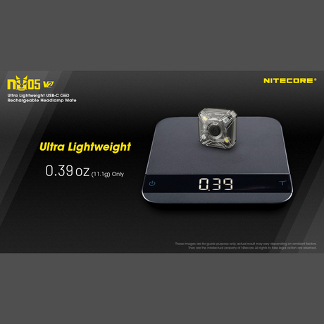Nitecore - Nitecore NU05 V2 Kit Headlamp Mate - Cam2 