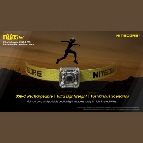 Nitecore - Nitecore NU05 V2 Kit Headlamp Mate - Cam2 