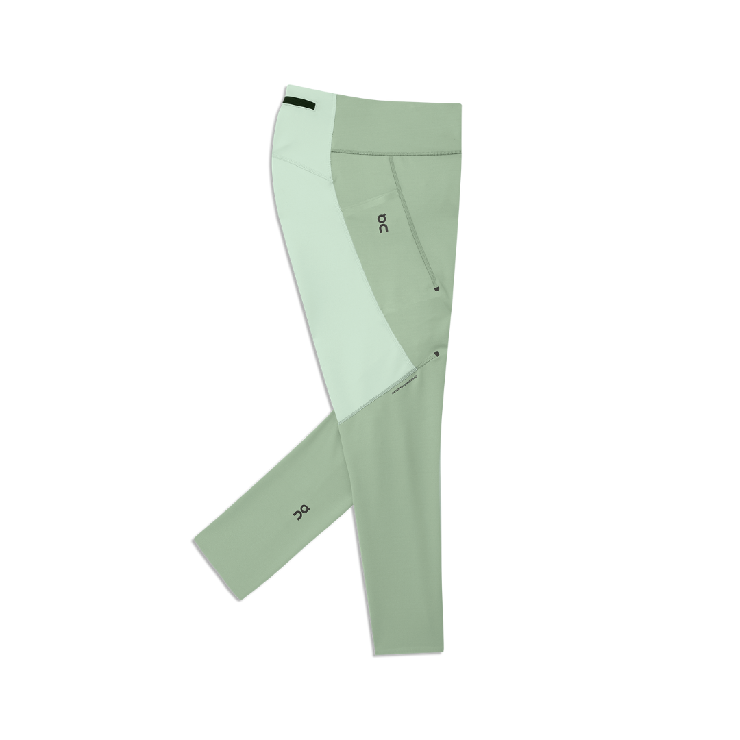 On Running Women's Performance Tights (Moss/ Creek)