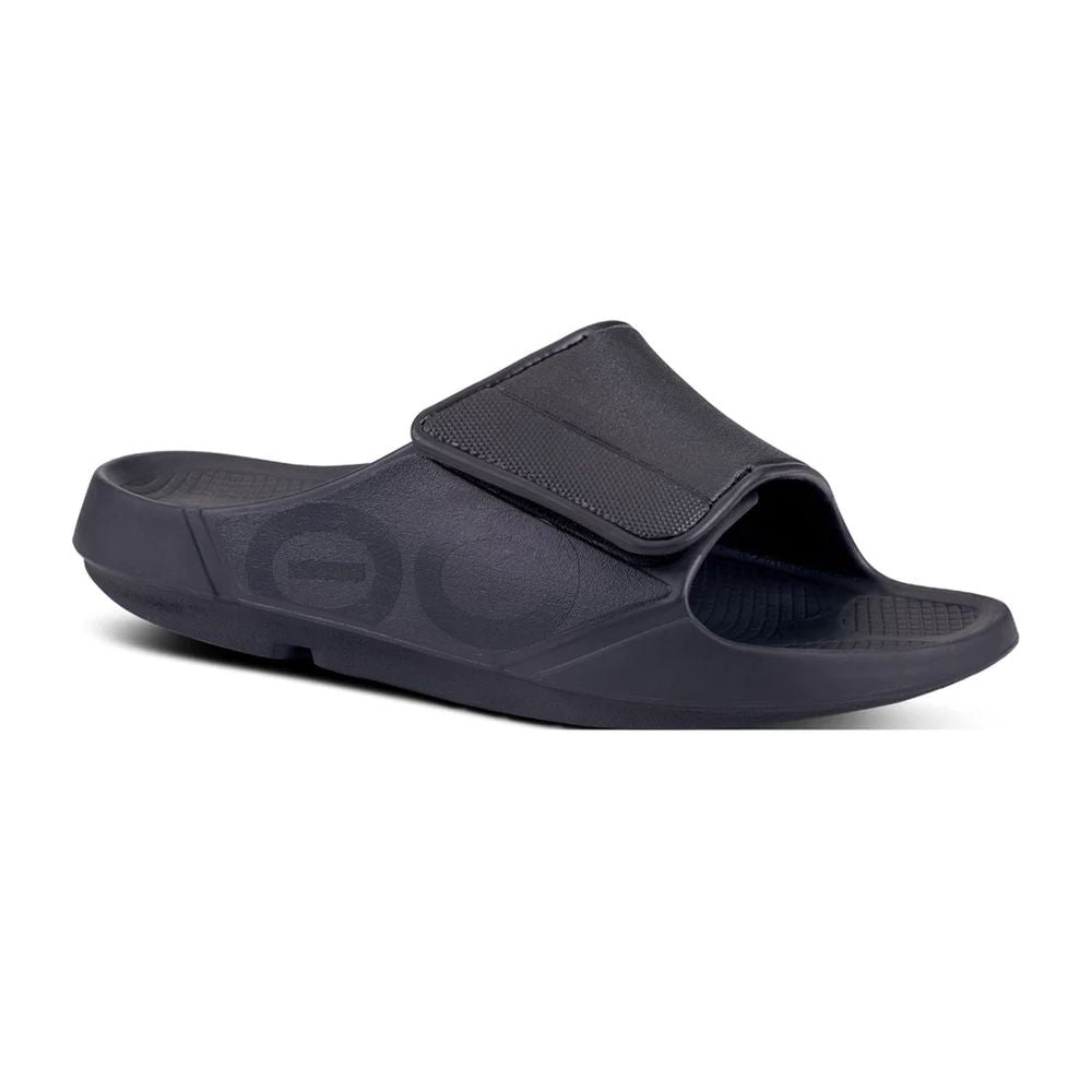 Oofos Unisex's OOahh Sport Flex (MATTE BLACK) - Cam2