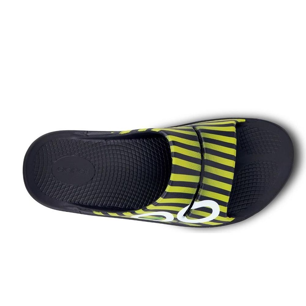 Oofos Unisex's OOahh Sport Sandal - Cam2