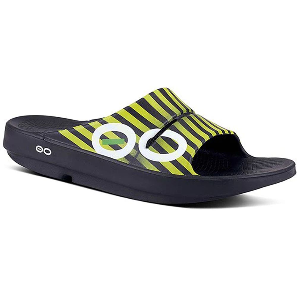 Oofos Unisex's OOahh Sport Sandal - Cam2