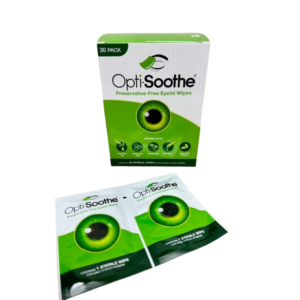 Opti-Soothe Preservative-free Eyelid Wipes (30pcs/box)