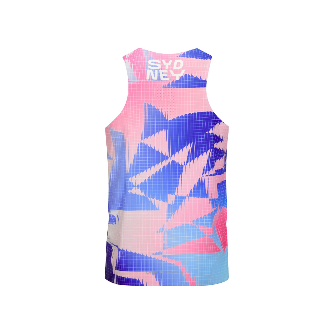 One Running - One Running Men's Victory Speed Tech Singlet Limited Release (Sydney Marathon 2025) - Cam2 