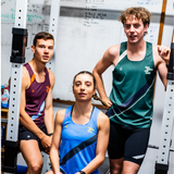One Running Men's Victory Speed Tech Singlet (Heaps Good Runners)
