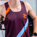 One Running Men's Victory Speed Tech Singlet (Heaps Good Runners)