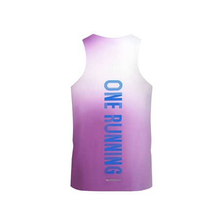 One Running - One Running Men's Victory Speed Tech Singlet (Ignition) - Cam2 