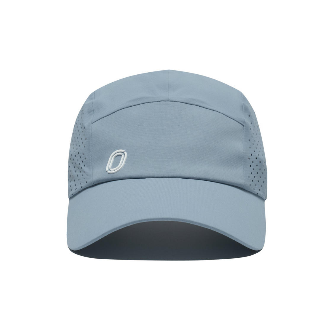 One Running - One Running Performance Running Hat (Stone Blue) - Cam2 